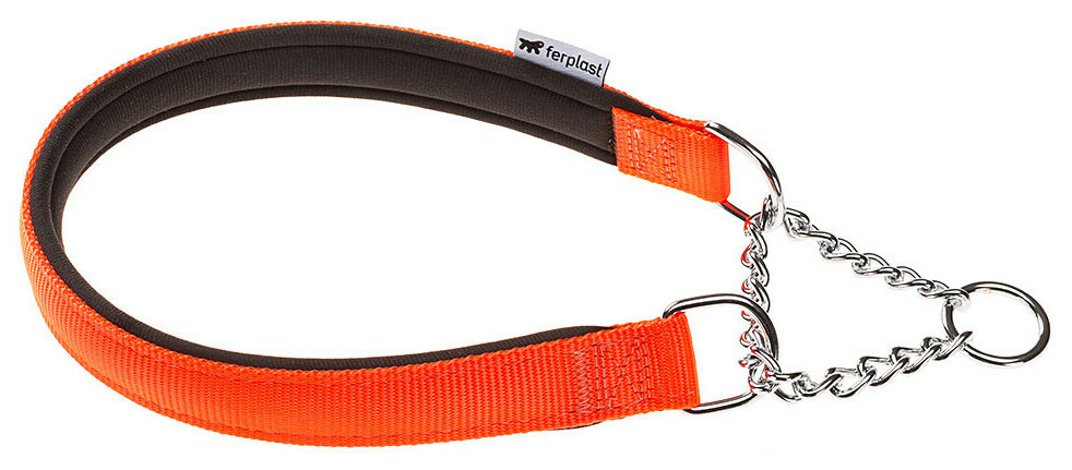 Halsband voor honden Ferplast DAYTONA CSS 65 cm x 2,5 cm oranje