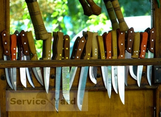 Hur skarpa knivar ordentligt?