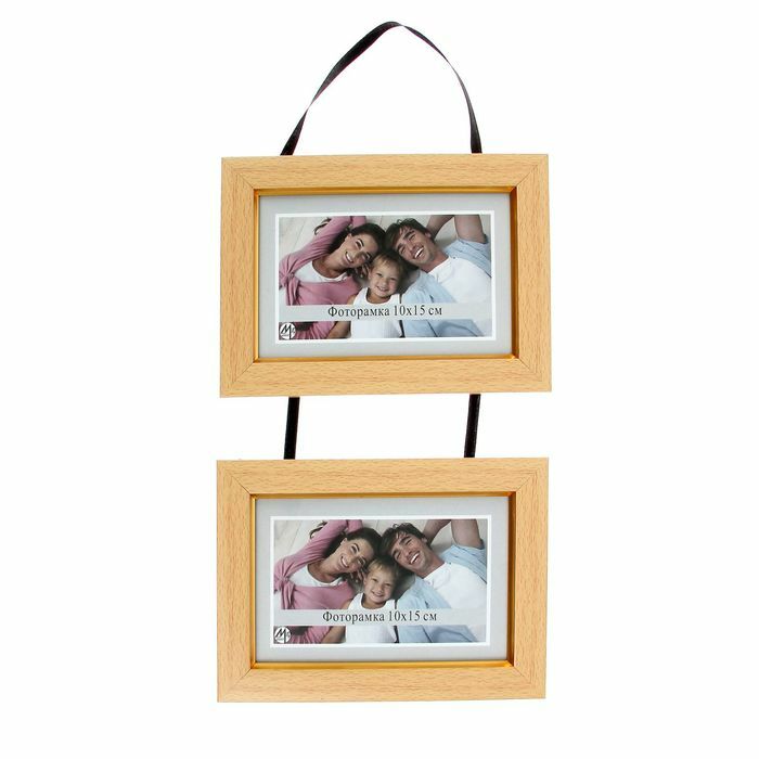 Photo frame tree 10x15 cm green birch 17x122x2 cm: prices from 57 ₽ buy inexpensively in the online store