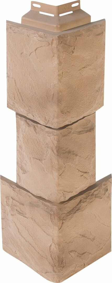 Angolo esterno FineBer Stone grande color sabbia