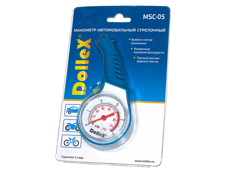 DOLLEX manometer up to 5 atm.
