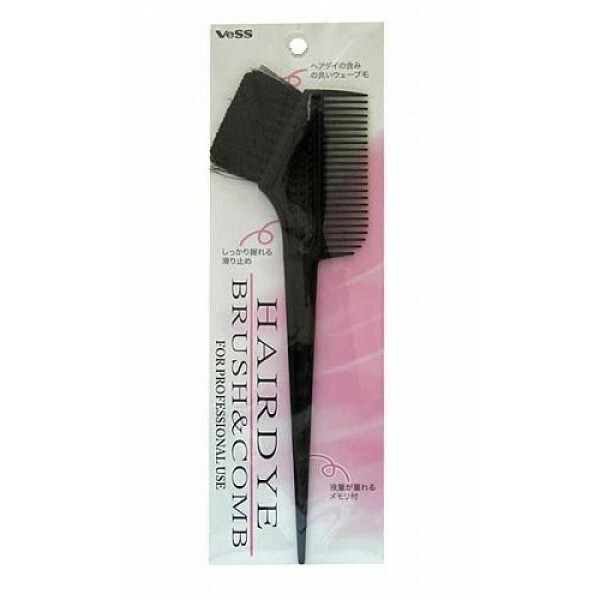 Vess hairdye brush and comb small