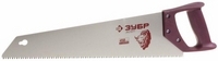 Hacksaw for wood Bison Expert with straight large hardened teeth and plastic handle, 450 mm