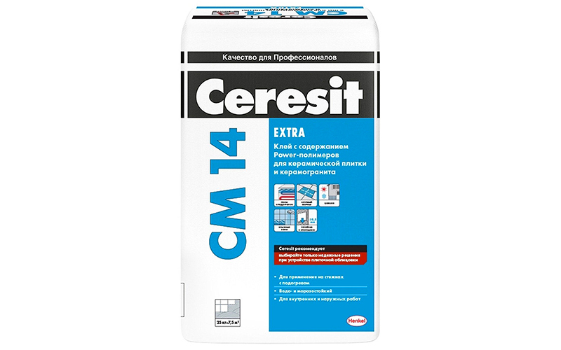 Ceresit ist einer der beliebtesten Hersteller von Klebstoffen