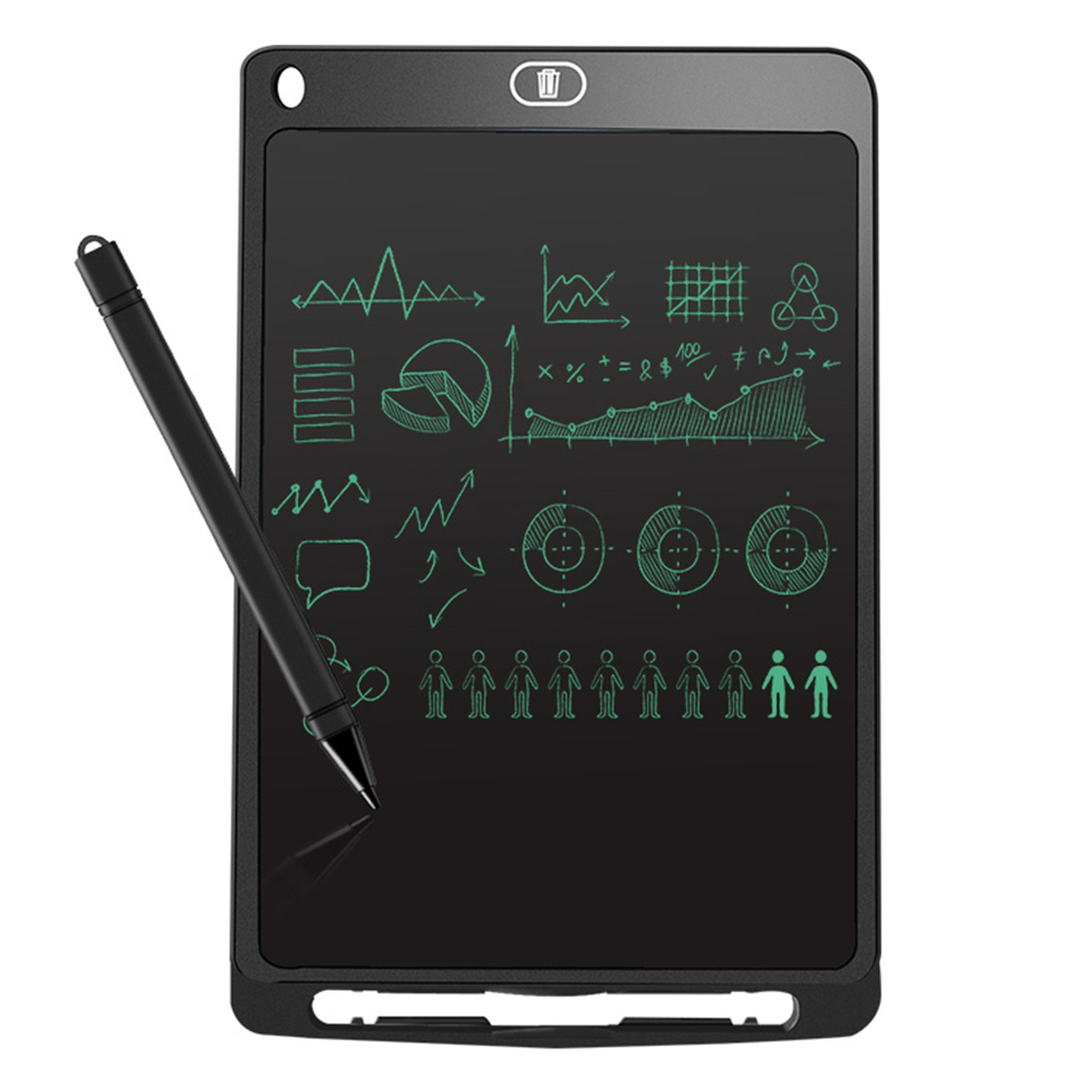 Zoll Tragbares LCD-Schreibtablett Digitaler Notizblock Notizblock mit Stift