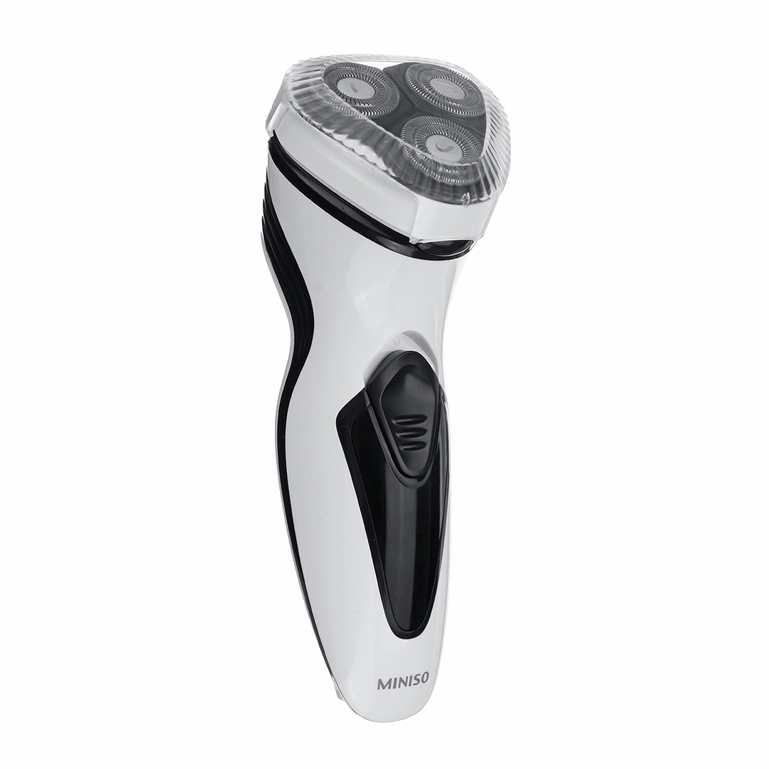 Elektrisk ansikts barbermaskin Barberhøvel Menn Vaskbar USB oppladbar skjeggbarbermaskin