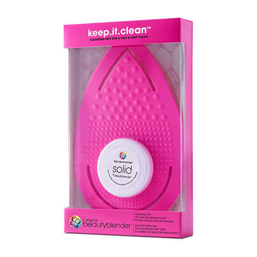 Guante para limpiar esponjas y cepillos beautyblender keep.it.clean pink (Beautyblender, Accesorios)