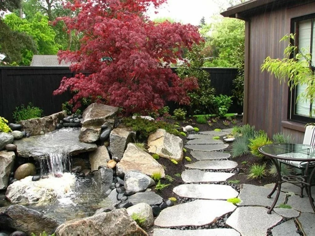 tuin 6 acres Japanse stijl foto