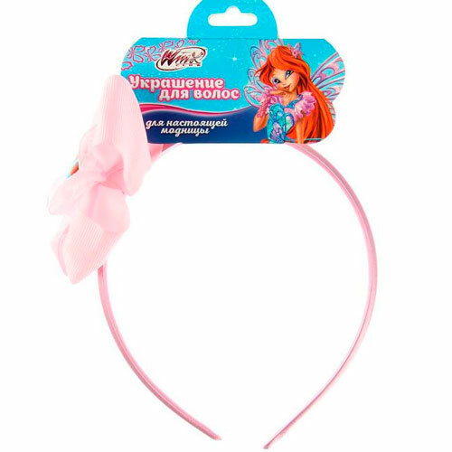 Headband with bow Coolest Winx Fairies: Bloom, 11 x