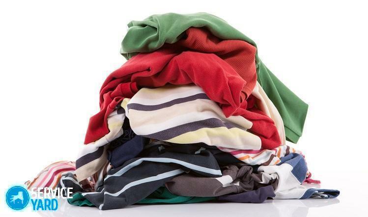 Chemische Reinigung von Kleidung zu Hause