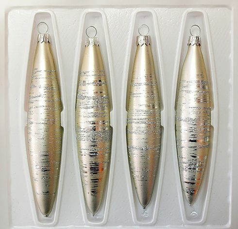 Set zilveren ijspegels BEREZKI (FIRMWOOD)