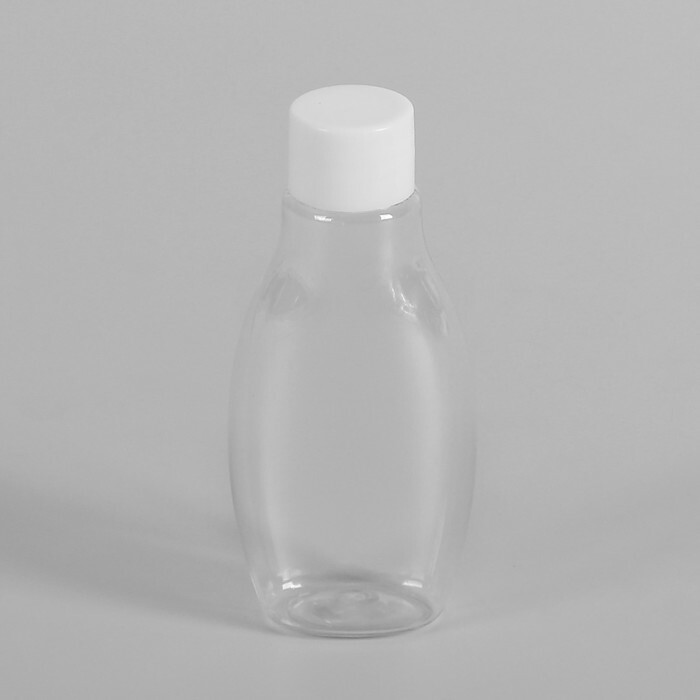 Oppbevaringsflaske, 60 ml, hvit
