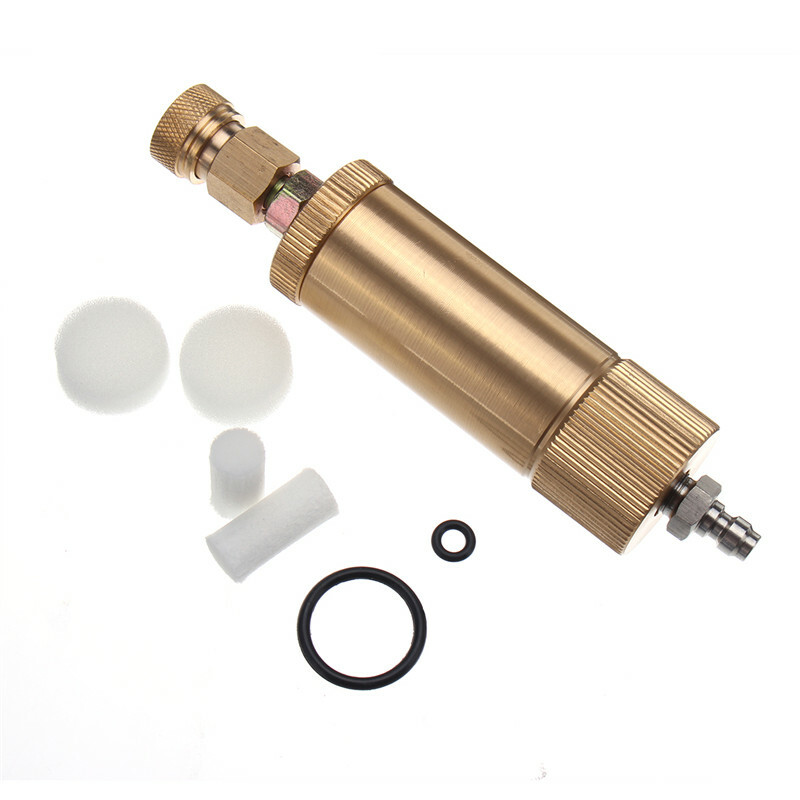 Compressor Filter Oil Water Separator Female Male Thread for Air Pump Tank