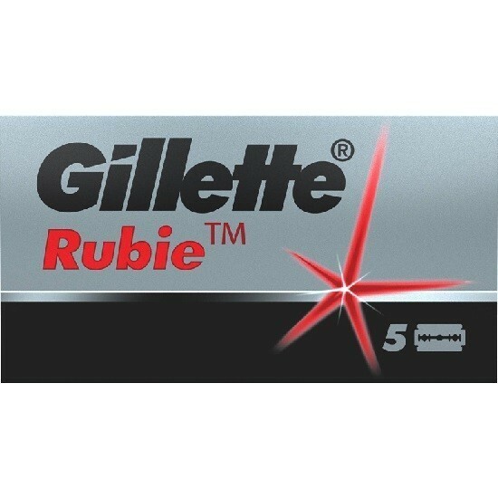 Barberblad Gillette Rubie 5 stk
