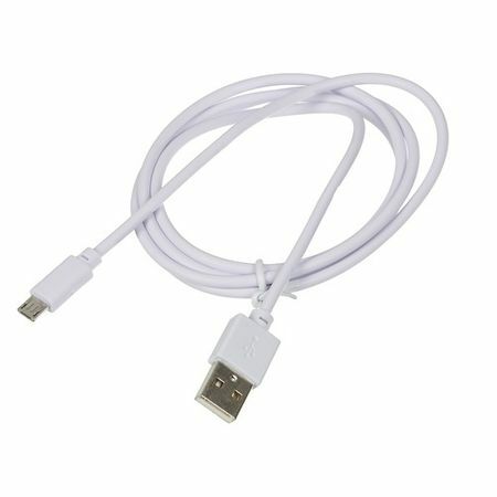 Kabelis DIGMA USB A (m), mikro USB B (m), 1,2 m, baltas