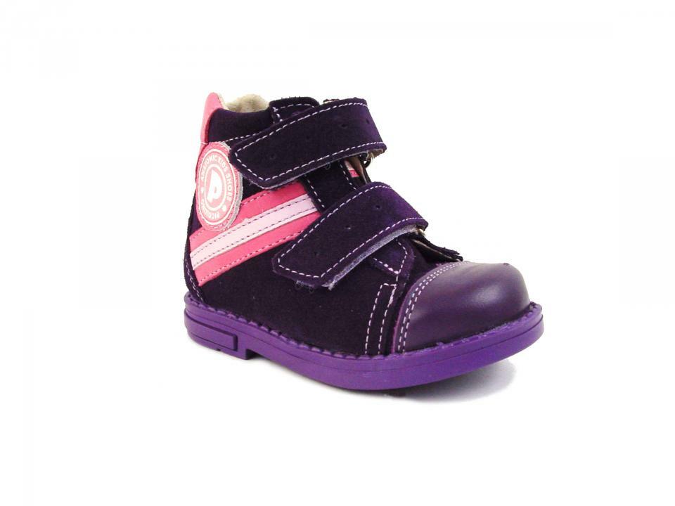 Boots for girls Picollino s. 19-23, VO-098 (4) violet, 22