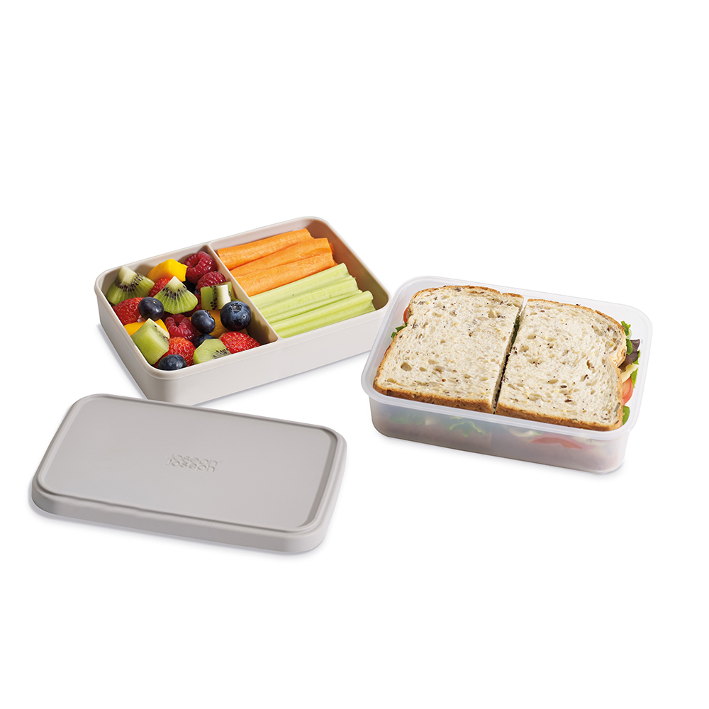 Kompaktní obědový box GoEat ™ šedý