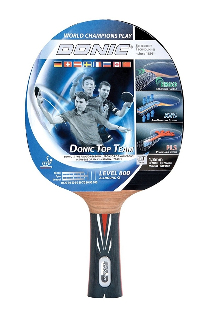 Table Tennis Racket Donic Schildkrot Top Team 800, Training Top Team 800