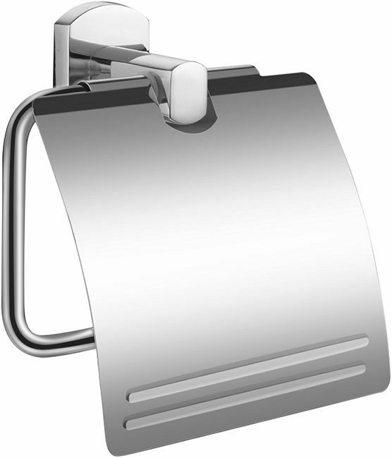 Toilettenpapierhalter mit Deckel Milardo Neva NEVSMC0M43