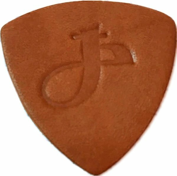 Leather pick for ukulele