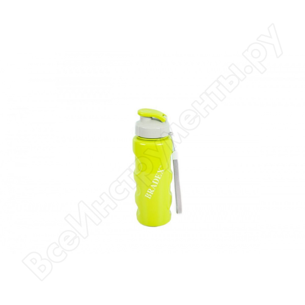Botella de agua con filtro bradex ivia 700 ml, verde claro sf 0441