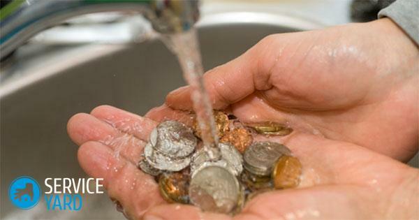 Čiščenje kovancev doma