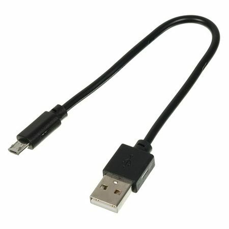 Kabel DIGMA USB A (m), micro USB B (m), 0,15 m, černý