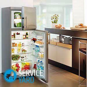 Eingebauter Kühlschrank - Schrankmaße