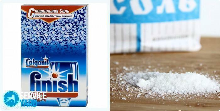 Salt for dishwasher