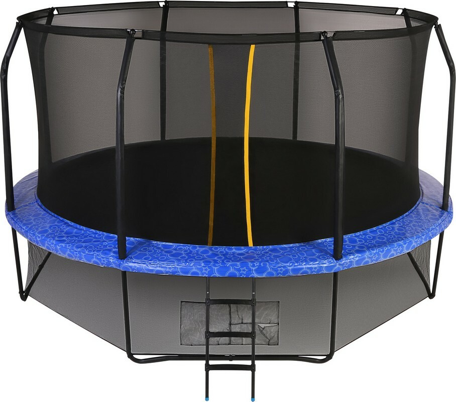 Sports trampoline Swollen Prime 16FT 488 cm inside blue