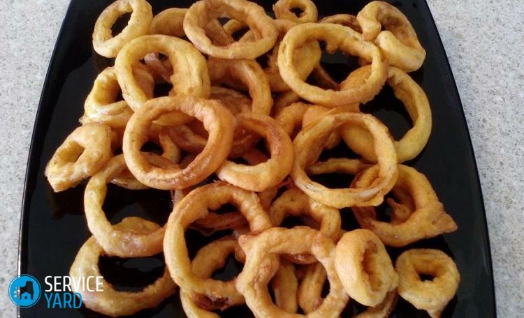 How to make onion rings at home?