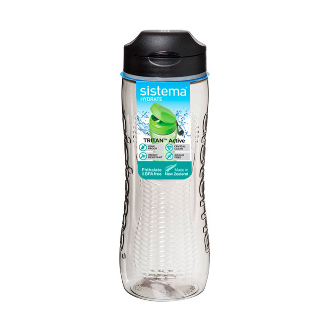 Tritan water bottle 800 ml Sistema