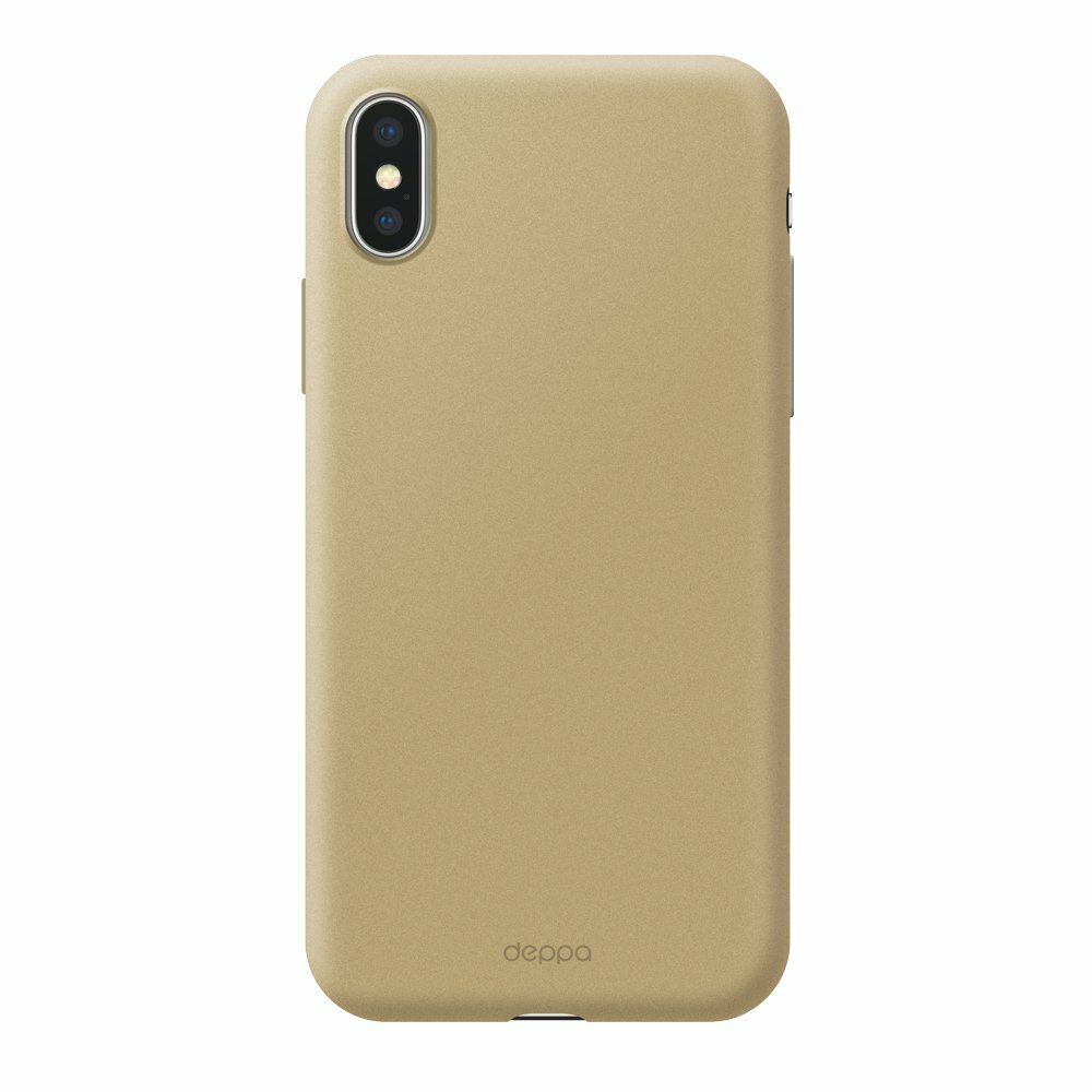 Deppa Air Case für Apple iPhone X / XS, gold