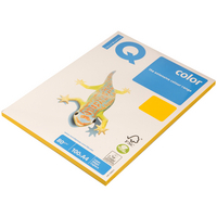 IQ Color intensive paper, A4, 80 gsm, 100 sheets (sun yellow)