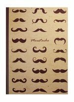 Moustache notatbok (håndverk)