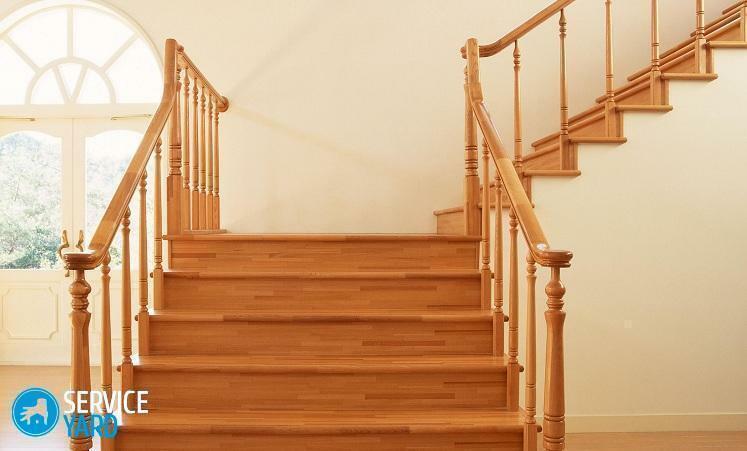 Kako odstraniti zalezovanje lesenega stopnišča?