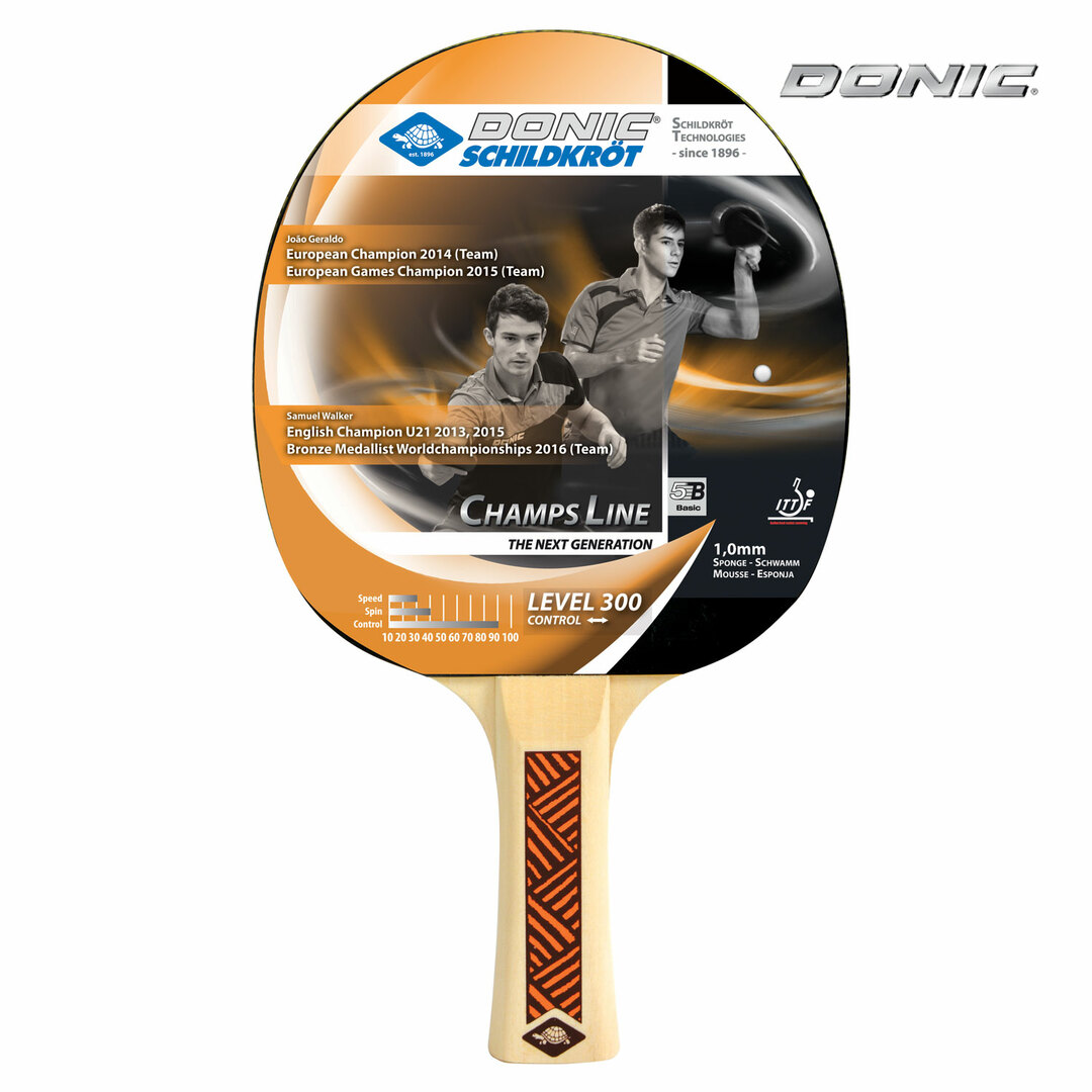 Table tennis racket Donic 705132 Champs 300, black