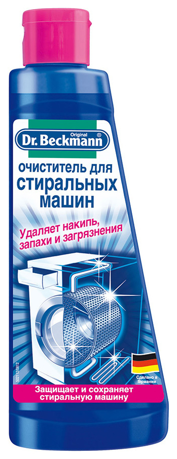A mosógépek tisztítására szolgáló eszközök Dr. Beckmann tisztító 250 ml