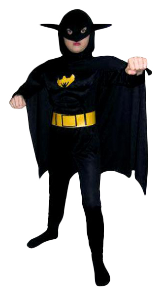 Karnevalskostüm Schneemänner Muskulöser Batman E70842-3 Höhe 140 cm