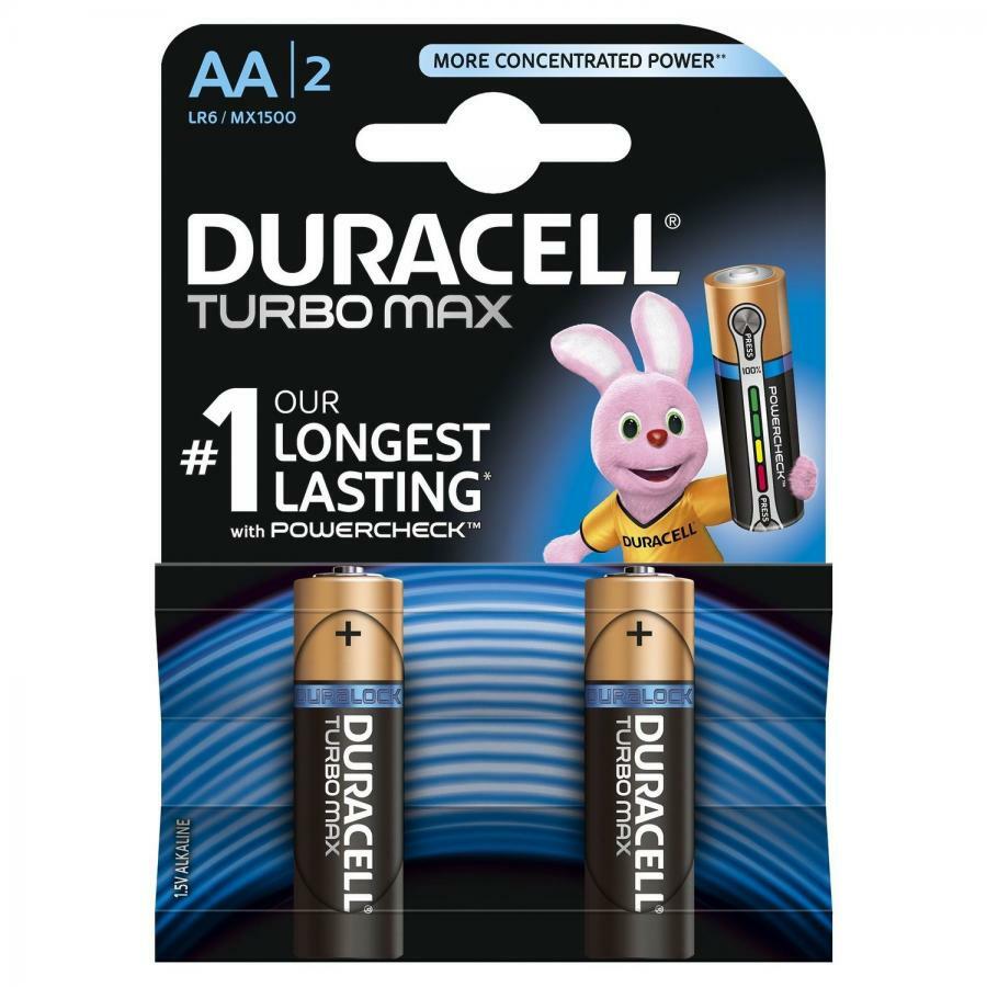 Baterija AA Duracell LR6-2BL Turbo MAX (2gab.)