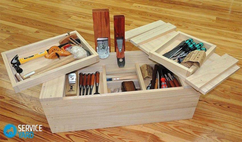Toolbox with own hands