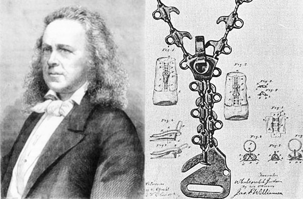 První vynálezce blesků - krejčí Elias Howie
