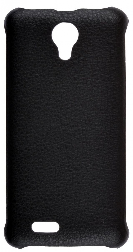 SkinBox s prekrivačem za Digma Q400 3G HIT kožni štit crni T-S-DQ4003GH-009