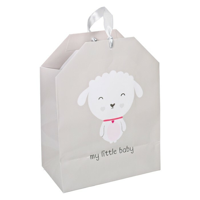 Package ‒ nameplate " Lamb", 19.5 x 25.6 x 11 cm