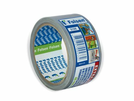 Folsen bandaj, 48mm х 10m, neme dayanıklı, gri, art.051064810