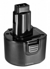 Uzlādējams akumulators Pitatel TSB-134-BD96-15C, Black # un # Decker instrumentiem, Ni-Cd, 9,6 V, 1,5 Ah