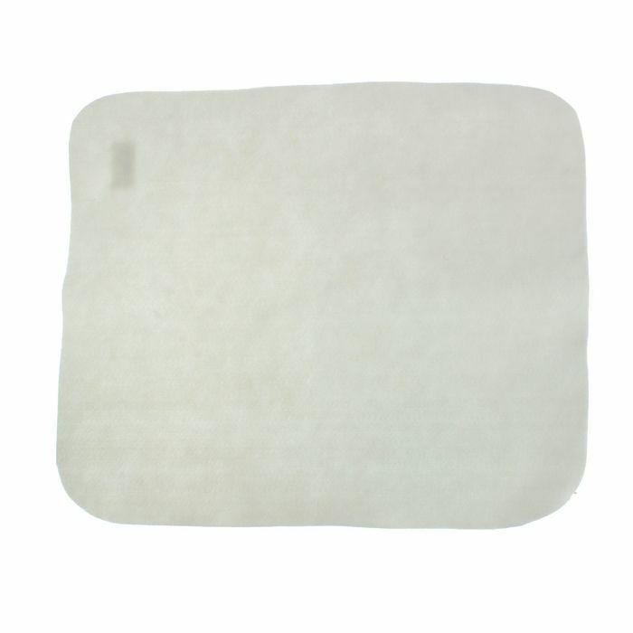 Bade- og badstuematte " Classic", hvit, 46 × 39 cm