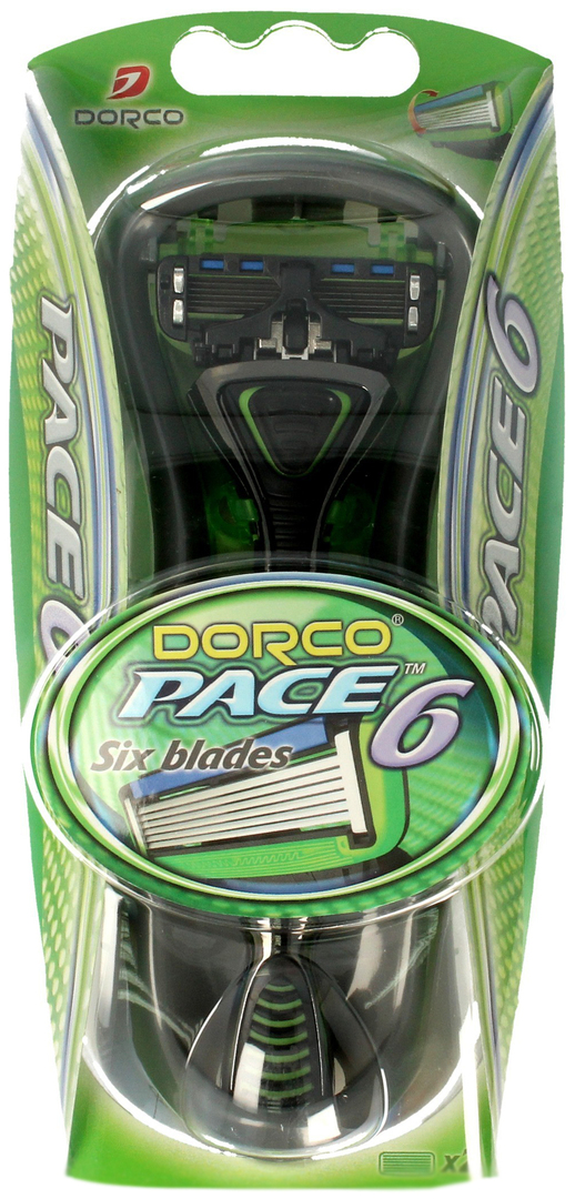 Rasiermaschine Dorco Pace 6 Klingensystem