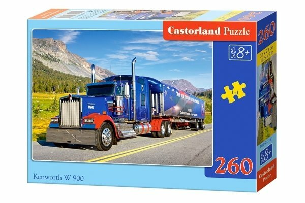 Puzzle Castor Land MIDI Truck W-900 260el, 32 * 23cm B-27316