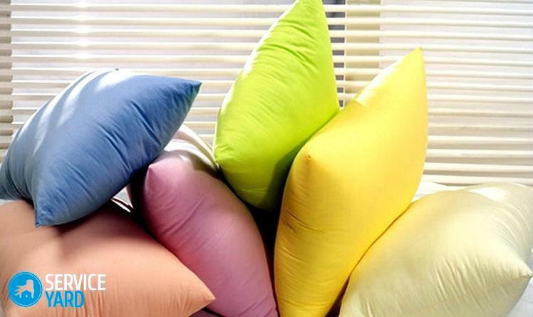 How to clean feather pillows at home?